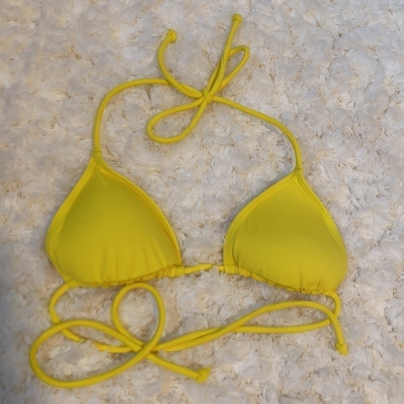 Atmosphere Yellow String Bikini - Picture 4 of 10